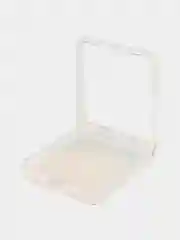 Желтый чехол на Xiaomi Mix Flip / Сяоми Микс Флип прозрачный, с принтом, защита камеры