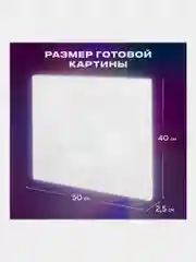 Картина по номерам Остров Сокровищ Весна, 663287, на холсте на подрамнике 40х50 см