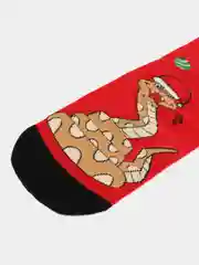 Коралловый носки новогодние