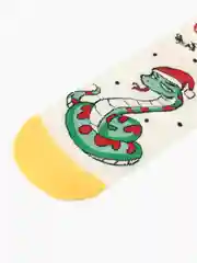 Молочный носки новогодние