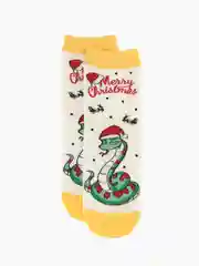 Молочный носки новогодние