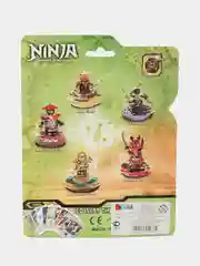 Желтый коллекция ниндзяги "NinjaGo" в асс. собери свою армию 8 видов/цветов