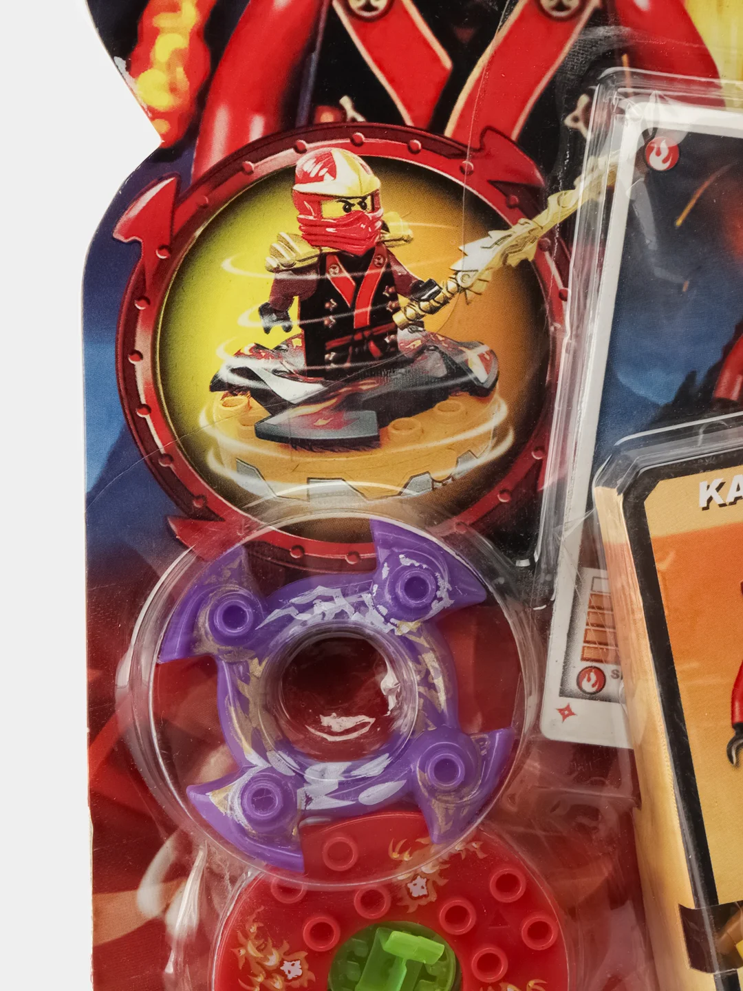 Оранжевый коллекция ниндзяги "NinjaGo" в асс. собери свою армию 8 видов/цветов