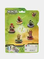 Оранжевый коллекция ниндзяги "NinjaGo" в асс. собери свою армию 8 видов/цветов