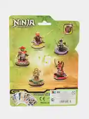 Фиолетовый коллекция ниндзяги "NinjaGo" в асс. собери свою армию 8 видов/цветов