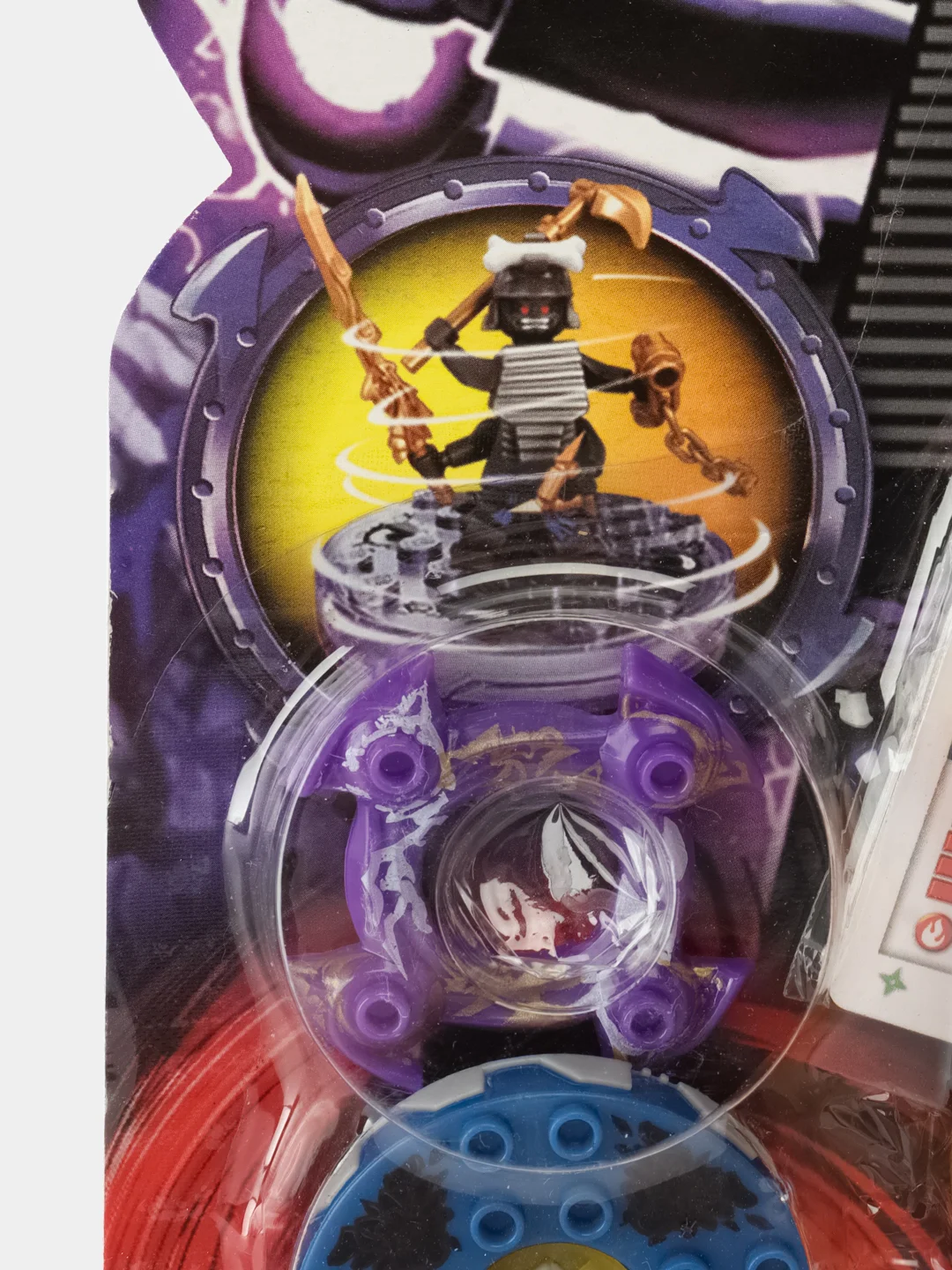 Фиолетовый коллекция ниндзяги "NinjaGo" в асс. собери свою армию 8 видов/цветов