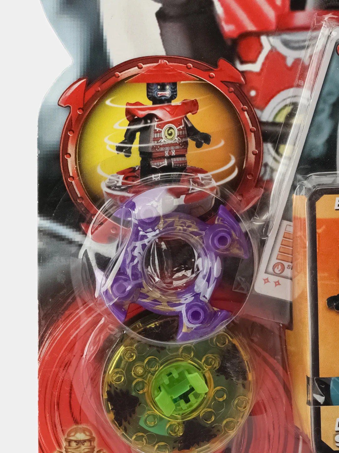 Черный коллекция ниндзяги "NinjaGo" в асс. собери свою армию 8 видов/цветов