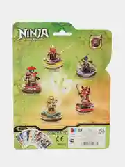 Черный коллекция ниндзяги "NinjaGo" в асс. собери свою армию 8 видов/цветов