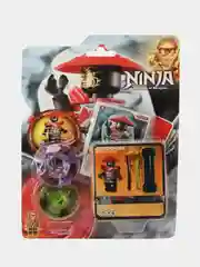 Черный коллекция ниндзяги "NinjaGo" в асс. собери свою армию 8 видов/цветов