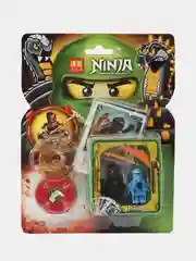 Бордовый коллекция ниндзяги "NinjaGo" в асс. собери свою армию 8 видов/цветов