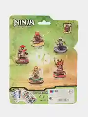Красный коллекция ниндзяги "NinjaGo" в асс. собери свою армию 8 видов/цветов