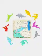 Пазл для малышей Brauberg Kids, 665252, деревянный Монтессори от 3 лет, сортер головоломка