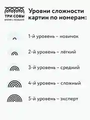 Картина по номерам на холсте ТРИ СОВЫ "Wow. Comics", 40х50 см, с красками и кистями