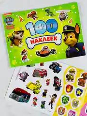 Наклейки для малышей Альбом 100 наклеек Щенячий патруль 8 стр PAW PATROL герои из мультика