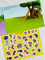 Наклейки для малышей Альбом 100 наклеек Щенячий патруль 8 стр PAW PATROL герои из мультика