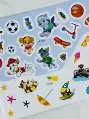 Наклейки Альбом 100 наклеек Щенячий патруль Щенки 8стр PAW PATROL собака герои из мультика