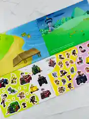 Наклейки Альбом 100 наклеек Щенячий патруль Щенки 8стр PAW PATROL собака герои из мультика