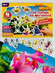 Развивающая детская игра на магнитах для малышей Пчелка майя насекомые герои из мультика