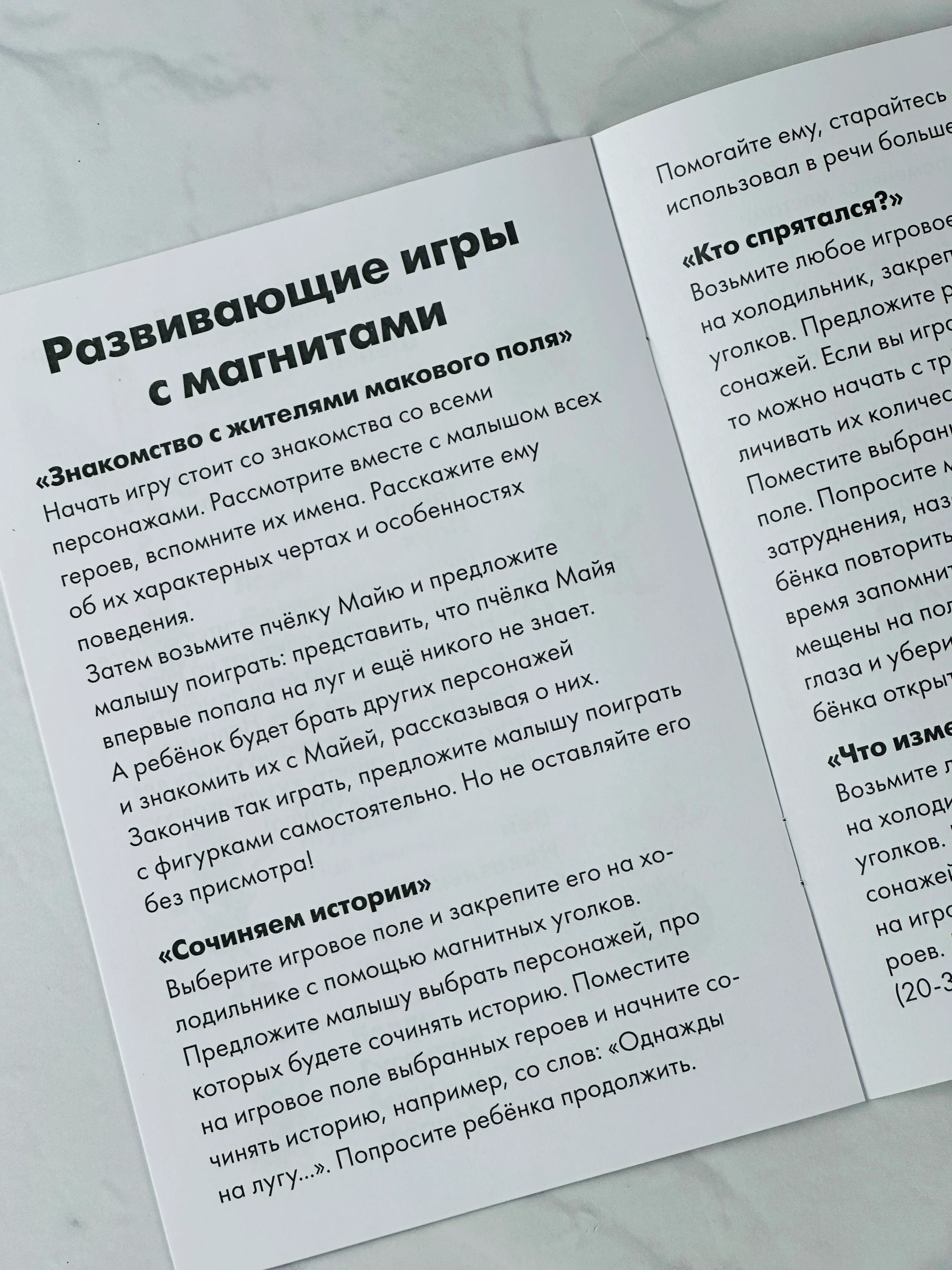 Развивающая детская игра на магнитах для малышей Пчелка майя насекомые герои из мультика
