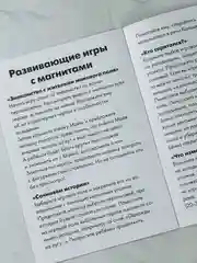 Развивающая детская игра на магнитах для малышей Пчелка майя насекомые герои из мультика