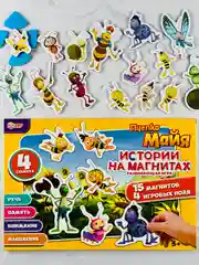 Развивающая детская игра на магнитах для малышей Пчелка майя насекомые герои из мультика