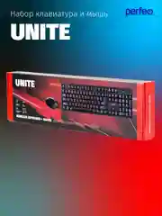 Perfeo беспроводной набор "UNITE": клавиатура, оптическая мышь, 4 кнопки