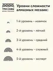 Алмазная мозаика ТРИ СОВЫ "Олененок", холст, 40х50 см