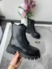 Черный женские ботинки, зимние, натуральная шерсть