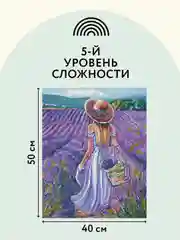 Алмазная мозаика Три совы "Прованс", холст на деревянном подрамнике, 40х50 см