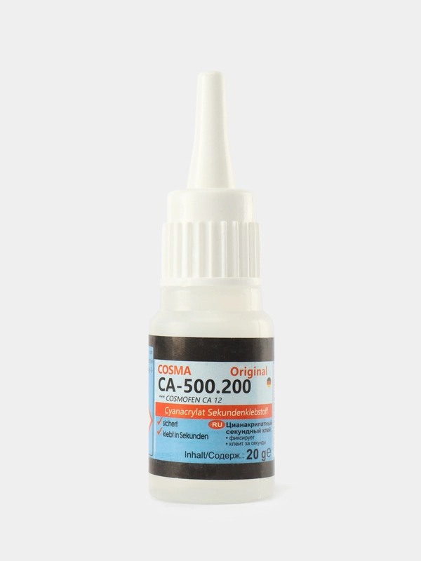 Супер клей секундный момент универсальный COSMOFEN CA-500.200