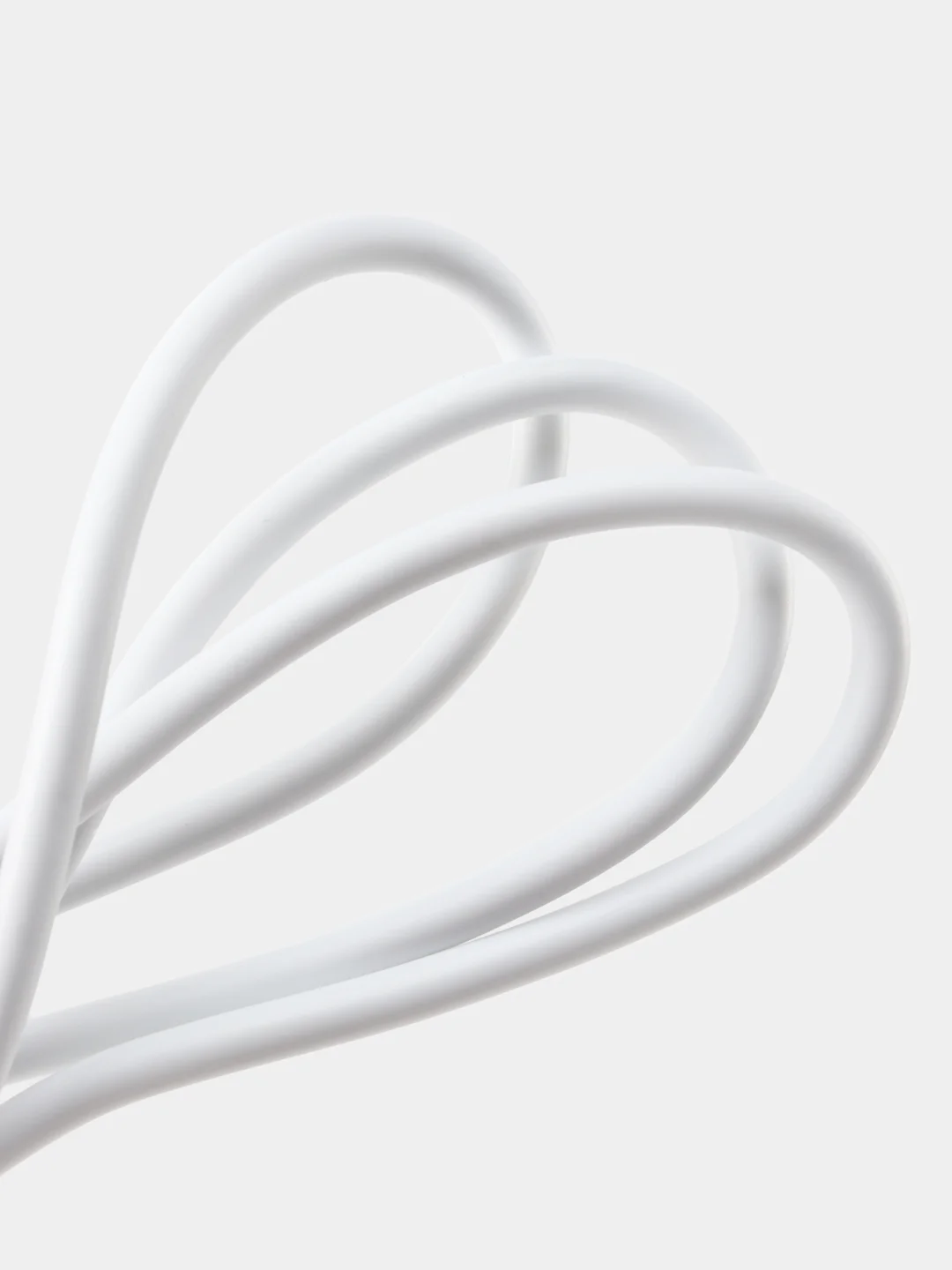 USB-кабель, Type-C, силикон, 1.0 м, круглый, белый