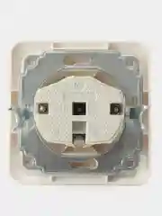 Розетка Smartbuy SBE-02w-16-S1-Z-c, 1 гнездо, 16А, с заземлением, белая