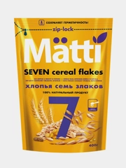 Хлопья MATTI "7 злаков", 400 г