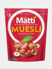 Мюсли MATTI Орех и яблоко, 250 г
