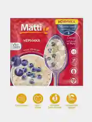 Каша овсяная MATTI, Черника, моментального приготовления, 15 штук по 40 г