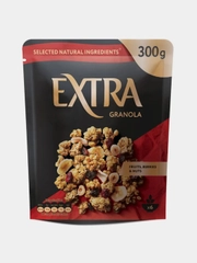 Гранола - мюсли EXTRA с фруктами, ягодами и орехами, 300 г