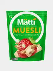 Мюсли MATTI Клубника и белый шоколад, 250 г