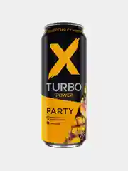 Энергетический напиток X-TURBO Party "Энергия сочного манго", 0,45 л