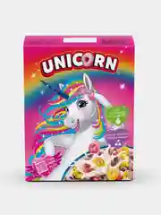 Готовый завтрак UNICORN Радужные колечки с фруктовым вкусом, 195 г