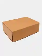 Крафт коробка подарочная самосборная 24*19*9 см