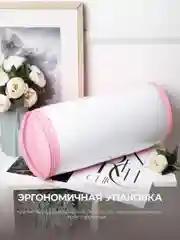 Розовый подушка для сна 3D Bio-Line, 50 х 70см, высота 20 см, 3-х слойная, гипоаллергенная