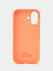 Оранжевый чехол силиконовый для iphone 16, 16pro, 16promax