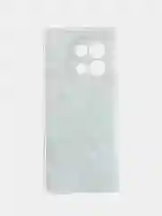 Бирюзовый чехол на Vivo V40 Lite 5G / Виво В40 Лайт 5G прозрачный, с принтом, защита камеры