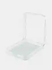 Бирюзовый чехол на Xiaomi Mix Flip / Сяоми Микс Флип прозрачный, с принтом, защита камеры
