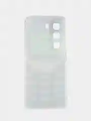 Угольный чехол на Infinix Hot 50 4G / Инфиникс Хот 50 4G прозрачный, с принтом, защита камеры