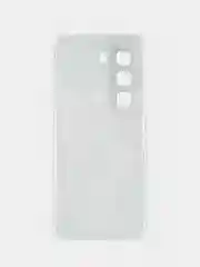 Оливковый чехол на Infinix Hot 50 4G / Инфиникс Хот 50 4G прозрачный, с принтом, защита камеры