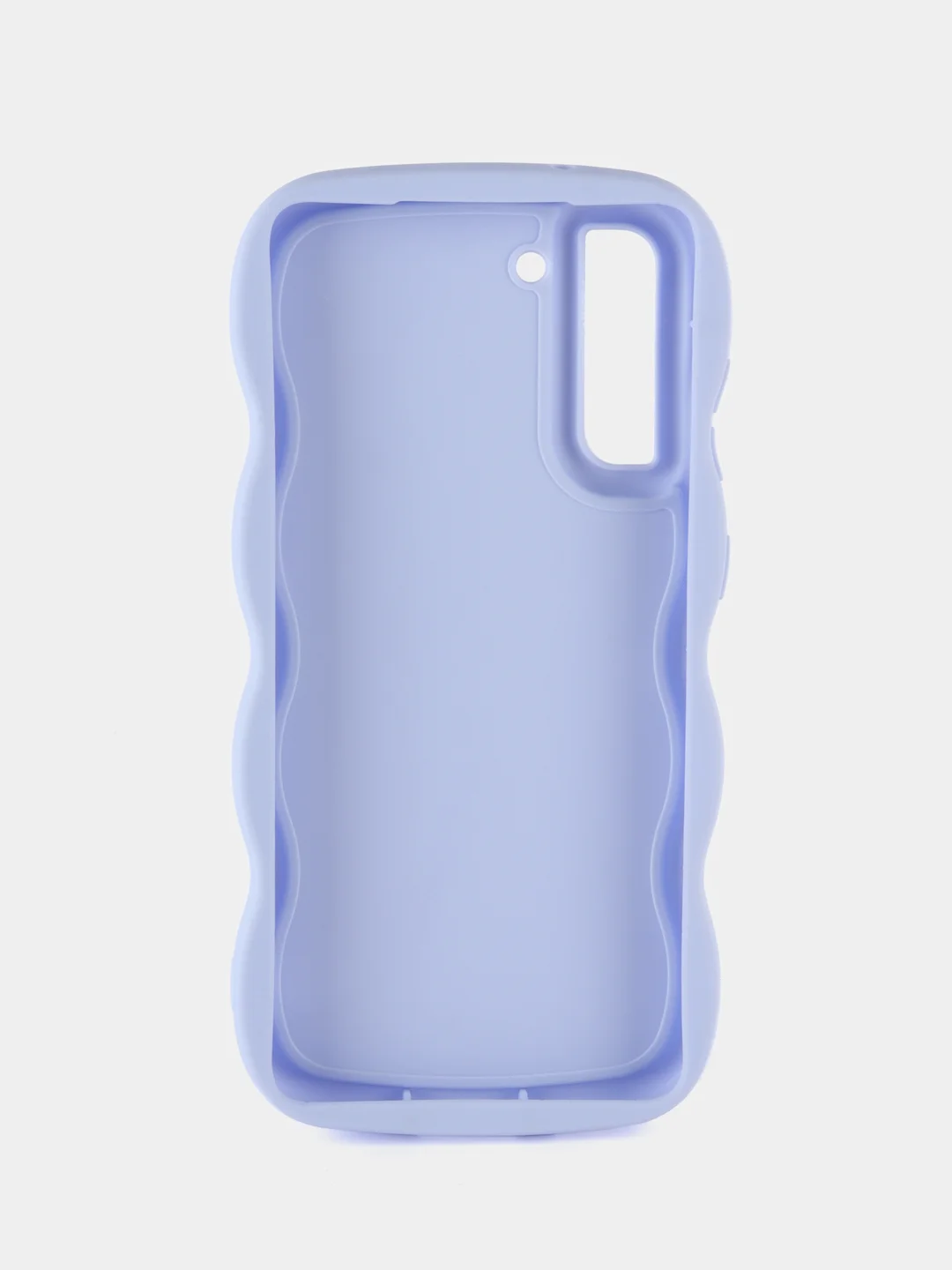 Лавандовый чехол для Samsung Galaxy S21 FE (Самсунг Галакси С21 ФЕ) выпуклый