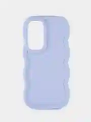 Лавандовый чехол для Samsung Galaxy S24 FE (Самсунг Галакси С24 ФЕ) выпуклый
