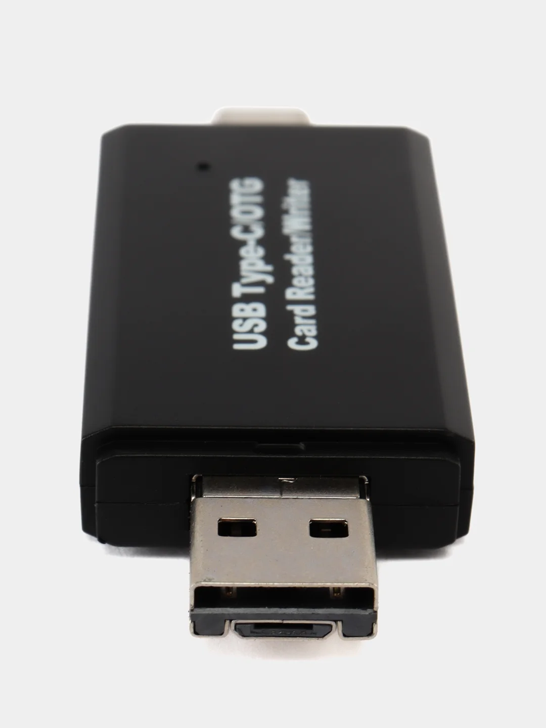 Универсальный картридер-переходник USB/MicroUSB/Type-C считывание с SD/TF адаптер