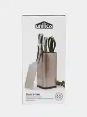 Хром подставка для ножей Unifico Professional 18 см